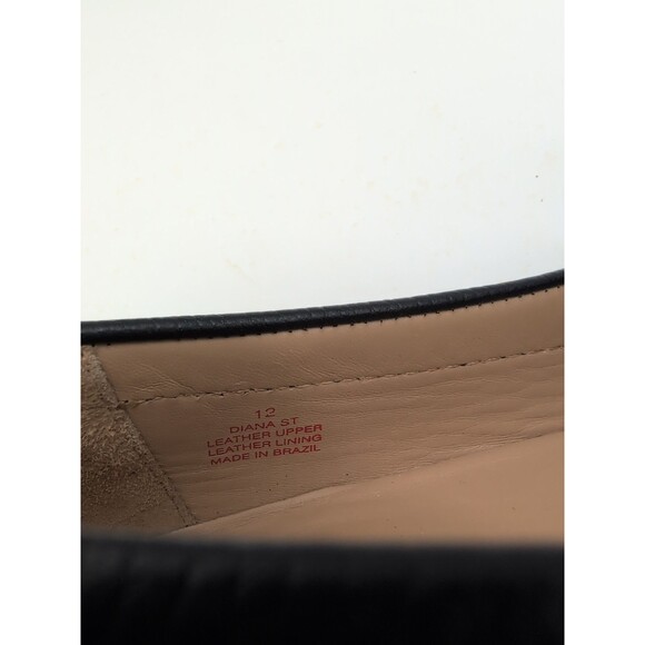 Marc Joseph New York Diana St Flat Slip-On Moc toe Faux Lace Loafers Leather 12 - Picture 8 of 12